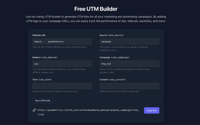 Leveraging UTM Parameters